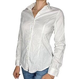 White Botton Down Blouse